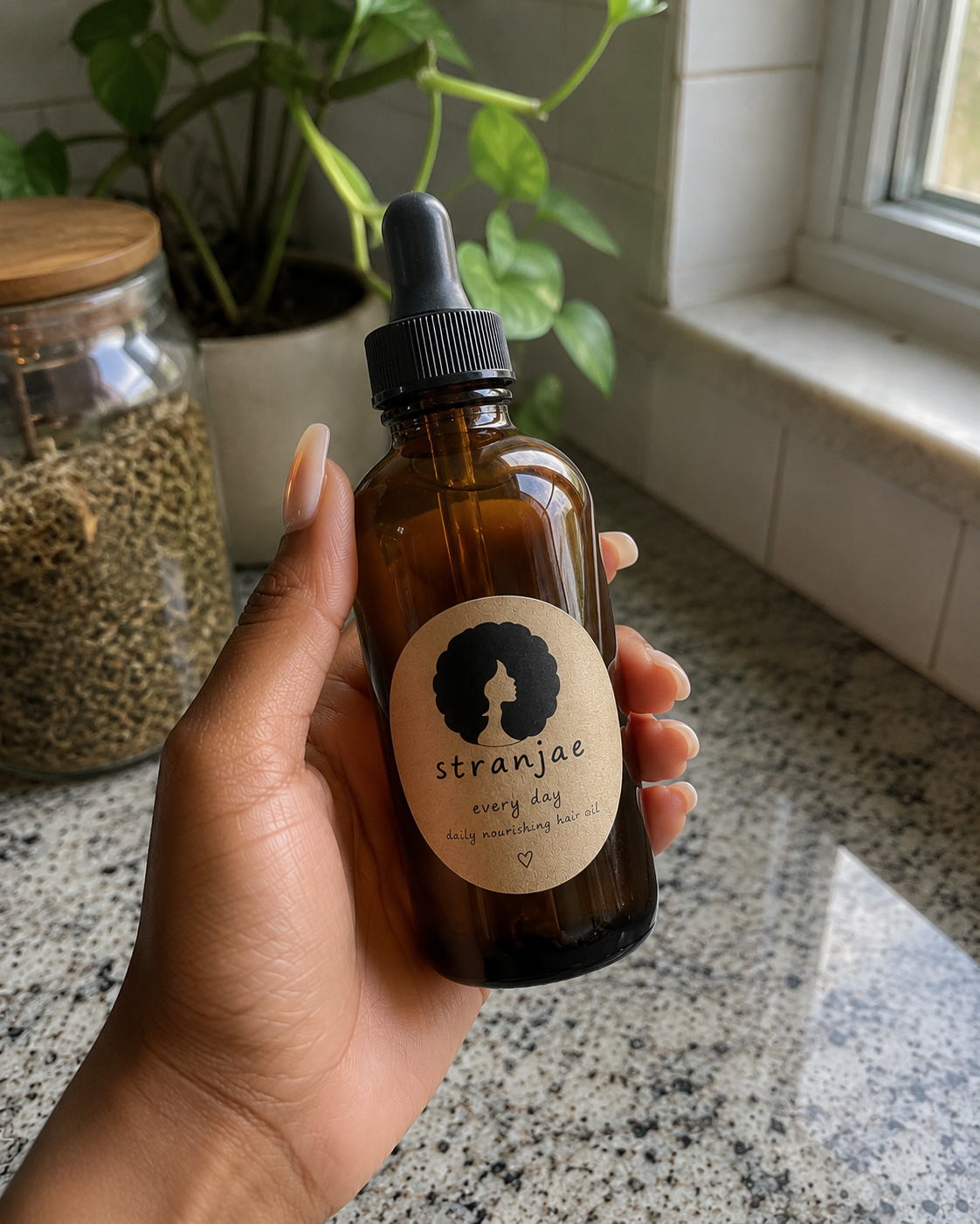 Every Day by Stranjae daily nourishing hair oil